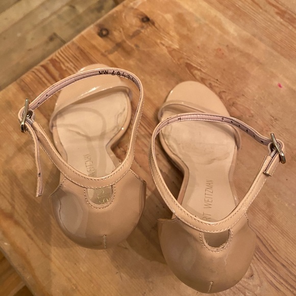 Patent Leather Nudistsong Heel by Stuart Weitzman (8W) - Picture 4 of 10